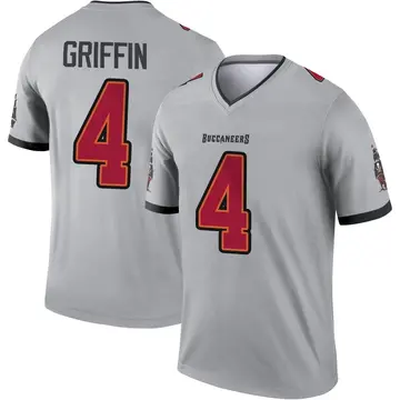 Women's Tampa Bay Buccaneers Ryan Griffin Red Legend Color Rush Jersey ...