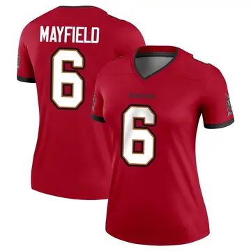 Baker Mayfield 17 Tampa Bay Buccaneers Youth Game Jersey - White - Bluefink