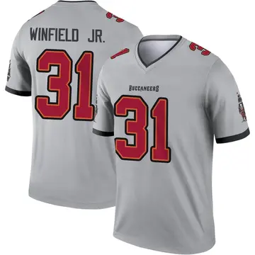 Nike Antoine Winfield Jr. Pewter Tampa Bay Buccaneers Game Jersey In White