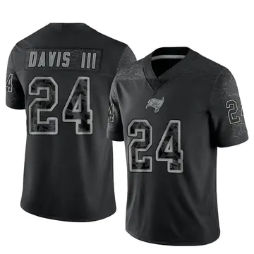 Carlton Davis III Youth Nike Pewter Tampa Bay Buccaneers Alternate Custom Game Jersey Size: Large