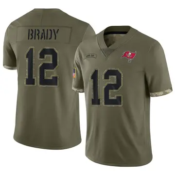 Nike Women's Tampa Bay Buccaneers Tom Brady #12 Pewter Game Jersey