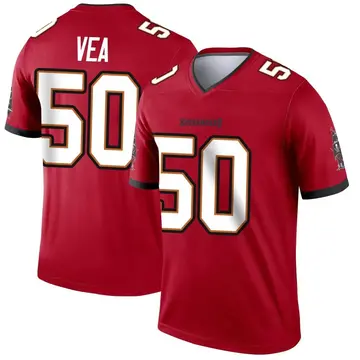 Men's Nike Ko Kieft Red Tampa Bay Buccaneers Game Player Jersey